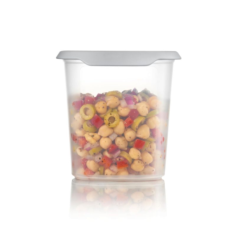 Recipient Oblo Oval 1,1 L capac gri - imagine 3