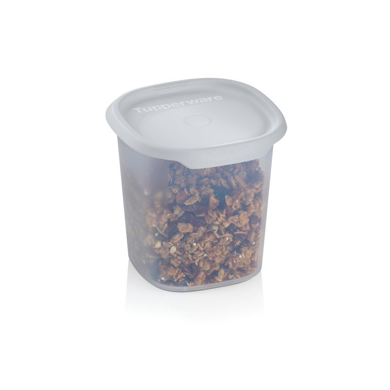 Set Recipiente Oblo Pătrate capac gri (3 buc.) - imagine 4
