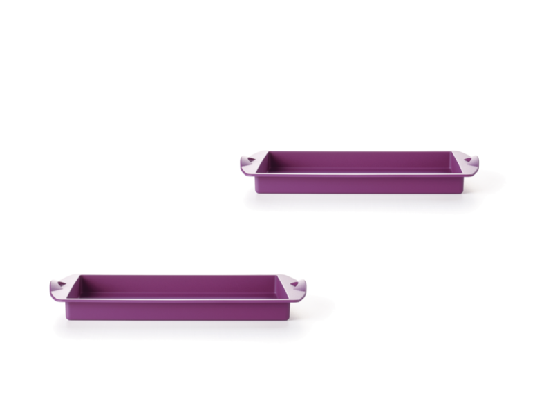 Set Tavi de silicon dreptunghiulare (2 buc.)