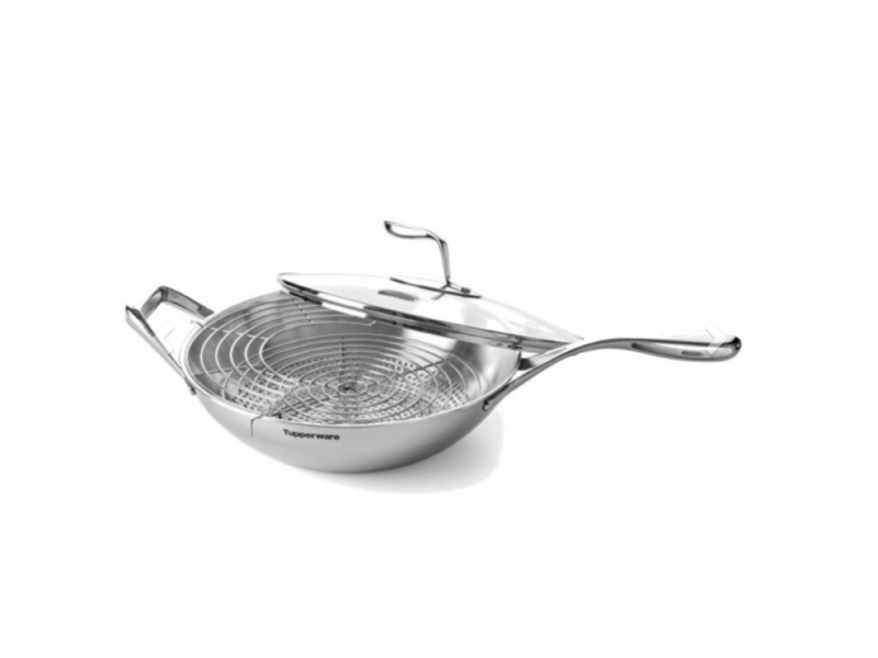 Wok Chef Series 32 cm 5,2 L cu grătar și capac