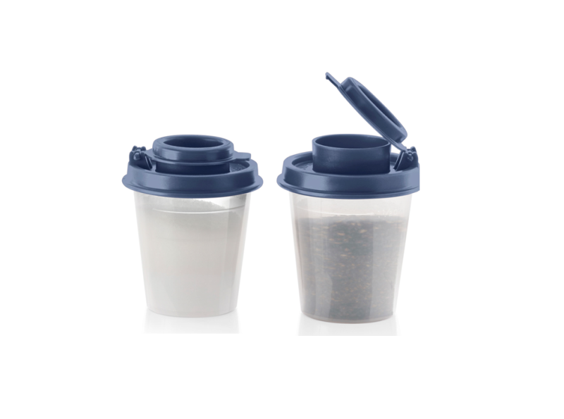 Set mini solnițe sare-piper (2 buc)