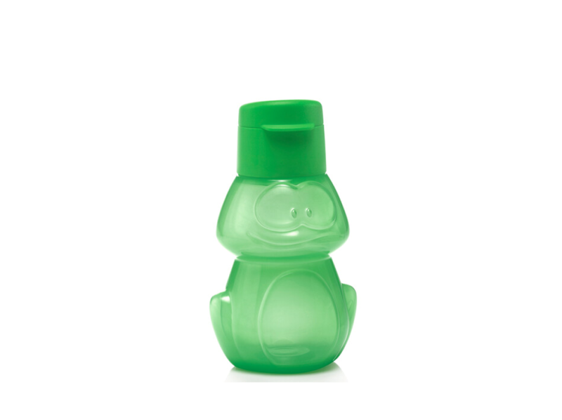Sticlă Broască 350 ml verde capac click