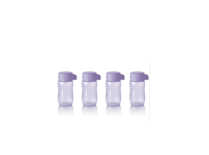 Set Sticle 90 ml (4 buc) capac filet mov